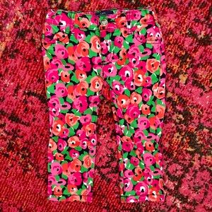 Children’s Place Floral Jeggings 18-24m